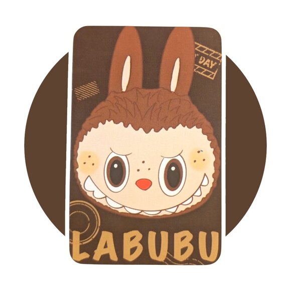 Labubu Anime Art Trading Card (KK104): Elf Monster Troll with Kiwi - Picture 2 of 2